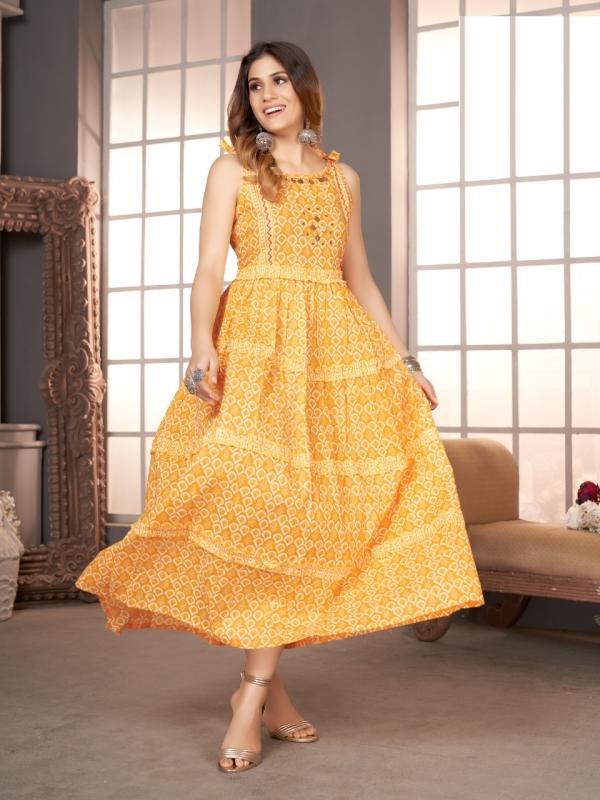 Nykaa 03 Stylish Wear Long Anarkali Kurti Collection